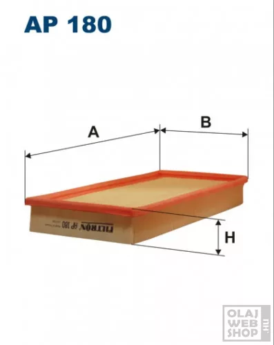 Filtron levegőszűrő AP180
