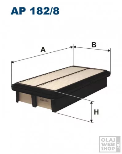 Filtron levegőszűrő AP182/8