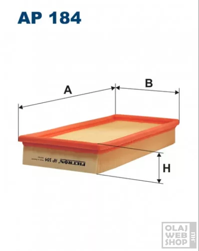 Filtron levegőszűrő AP184