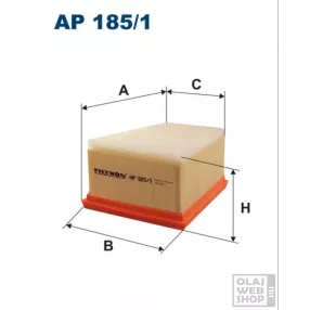 Filtron levegőszűrő AP185/1