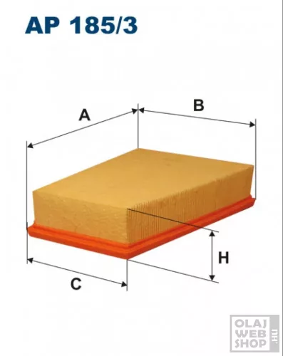 Filtron levegőszűrő AP185/3