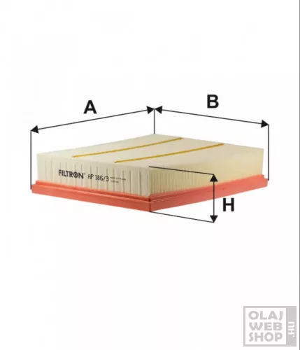 Filtron levegőszűrő AP186/3