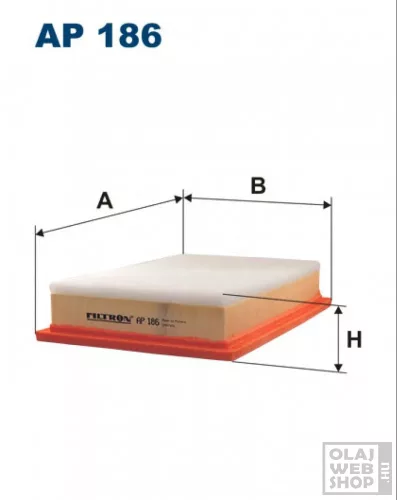 Filtron levegőszűrő AP186