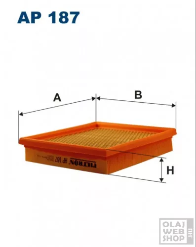 Filtron levegőszűrő AP187