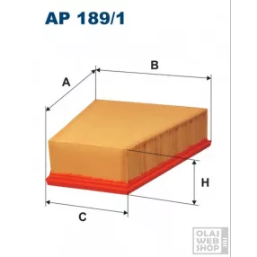 Filtron levegőszűrő AP189/1