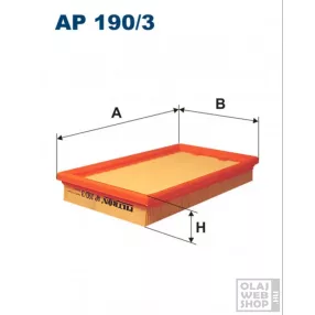Filtron levegőszűrő AP190/3