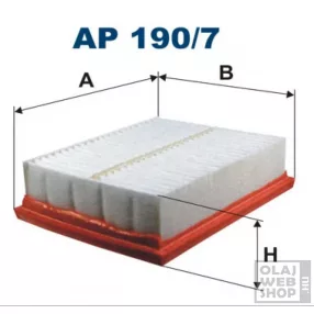 Filtron levegőszűrő AP190/7