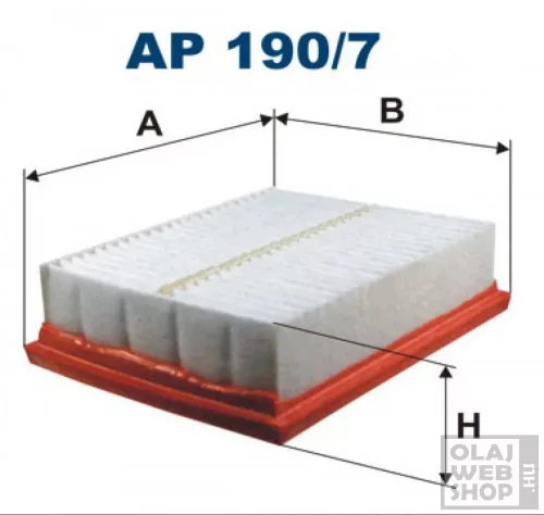 Filtron levegőszűrő AP190/7