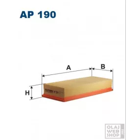 Filtron levegőszűrő AP190