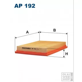 Filtron levegőszűrő AP192