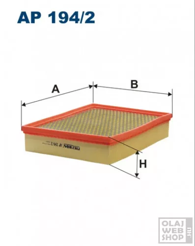 Filtron levegőszűrő AP194/2