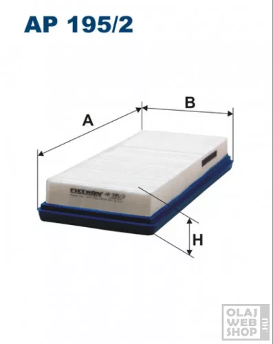 Filtron levegőszűrő AP195/2