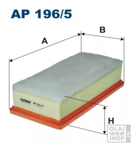 Filtron levegőszűrő AP196/5
