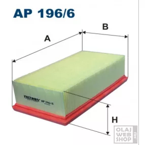 Filtron levegőszűrő AP196/6