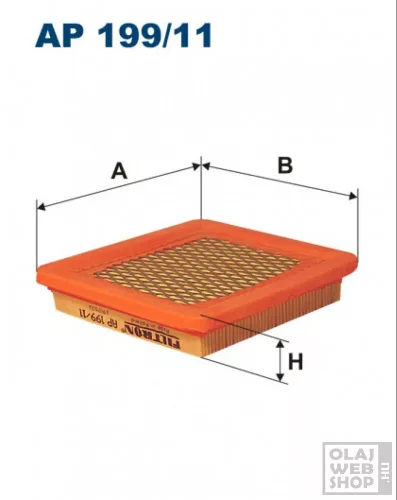 Filtron levegőszűrő AP199/11