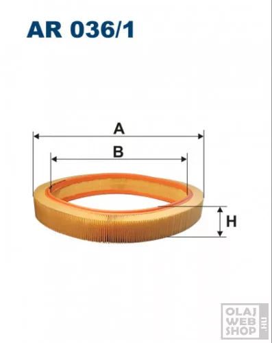 Filtron levegőszűrő AR036/1