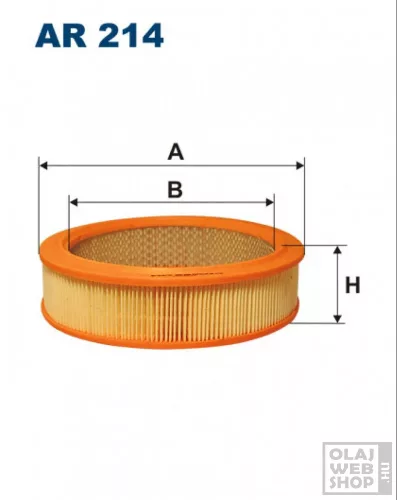 Filtron levegőszűrő AR214