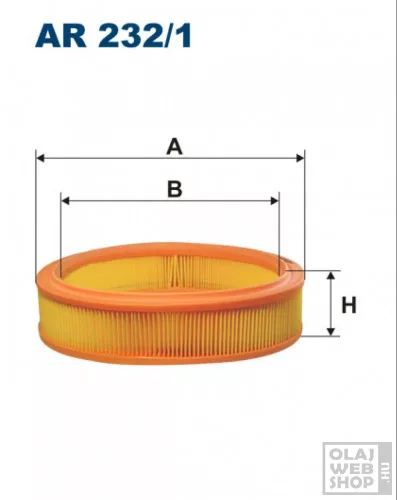 Filtron levegőszűrő AR232/1