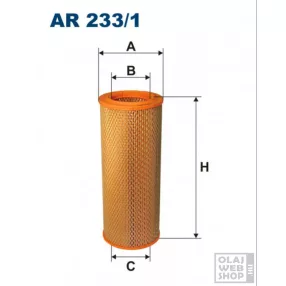 Filtron levegőszűrő AR233/1