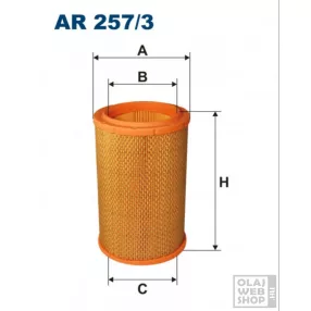 Filtron levegőszűrő AR257/3