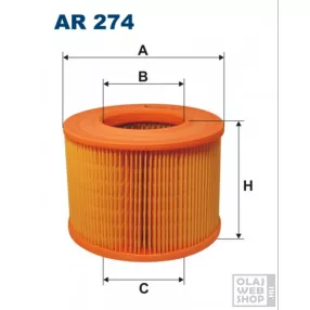Filtron levegőszűrő AR274