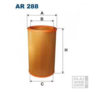 Filtron levegőszűrő AR288