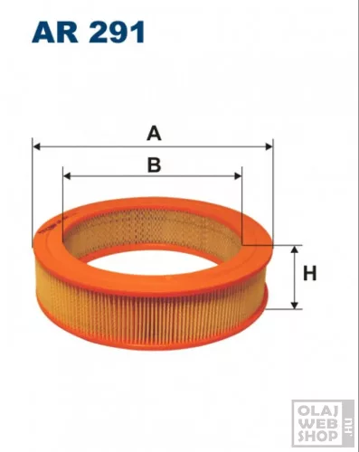 Filtron levegőszűrő AR291