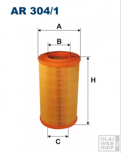 Filtron levegőszűrő AR304/1