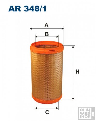 Filtron levegőszűrő AR348/1