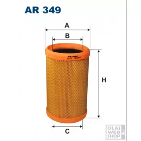 Filtron levegőszűrő AR349