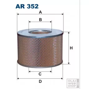 Filtron levegőszűrő AR352