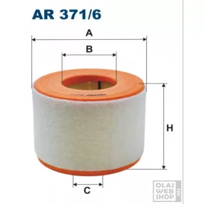 Filtron levegőszűrő AR371/6
