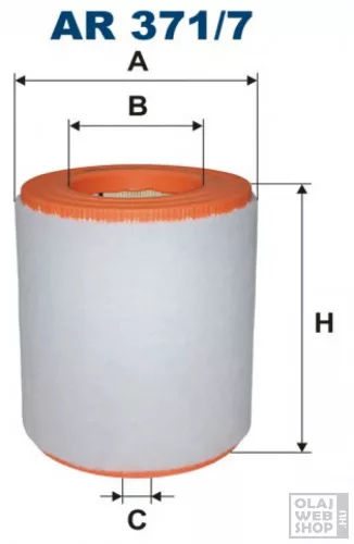 Filtron levegőszűrő AR371/7
