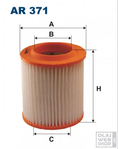Filtron levegőszűrő AR371