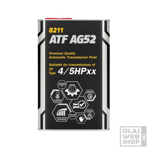 Mannol 8211 ATF AG52 automata váltóolaj 1L