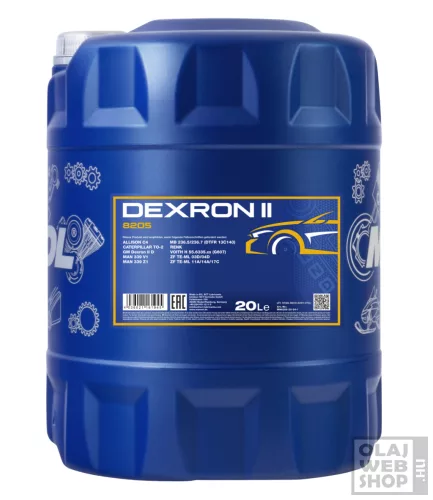 Mannol 8205 Dexron II automata váltóolaj 20L