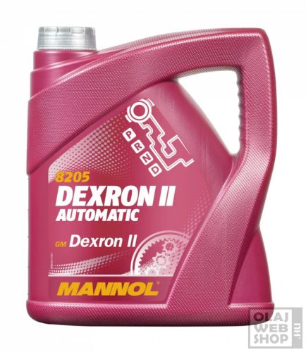Mannol 8205 DEXRON II AUTOMATIC automata váltóolaj 4L