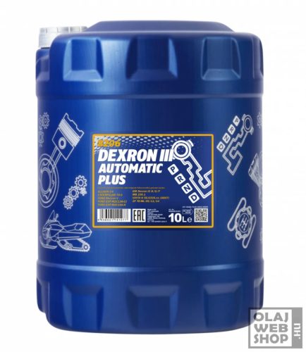 Mannol 8206 ATF Dexron III automata váltóolaj 10L