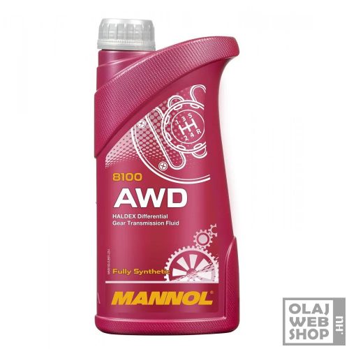 Mannol 8100 AWD HALDEX hajtóműolaj 850ml