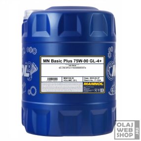 Mannol 8108 BASIC PLUS 75W-90 GL4+ váltóolaj 20L