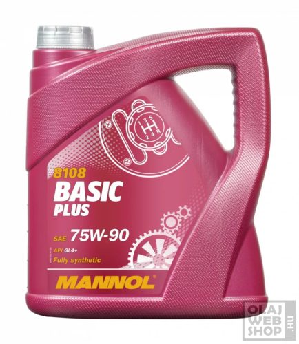 Mannol 8108 BASIC PLUS 75W-90 GL4+ váltóolaj 4L
