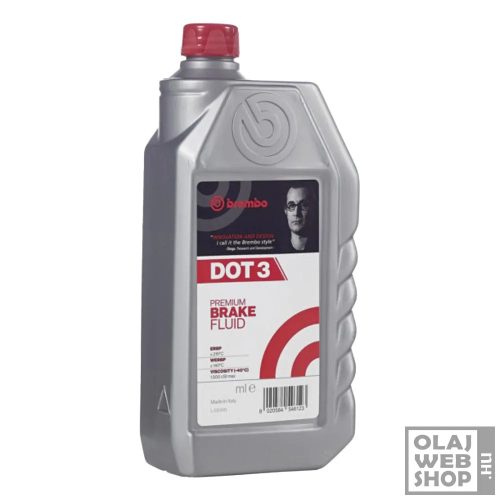 Brembo Premium Brake Fluid DOT 3 fékfolyadék 500 ml
