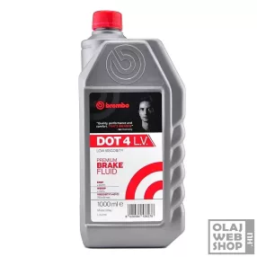 Brembo Premium Brake Fluid DOT 4 LV fékfolyadék 1L