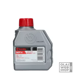 Brembo Premium Brake Fluid DOT 4 fékfolyadék 250ml