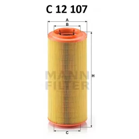 Mann-Filter levegőszűrő C12107