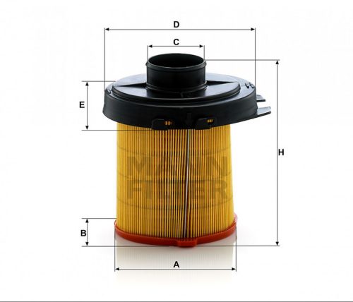 Mann-Filter levegőszűrő C1468