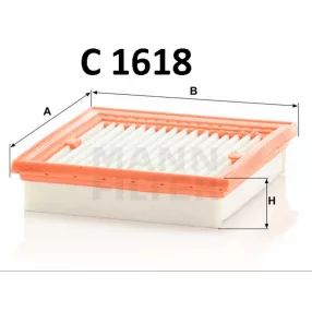 Mann-Filter levegőszűrő C1618