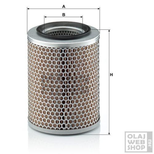 Mann-Filter levegőszűrő C17134