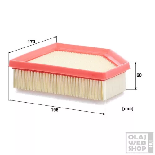 Mann-Filter levegőszűrő C20906