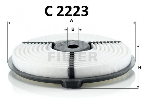 Mann-Filter levegőszűrő C2223